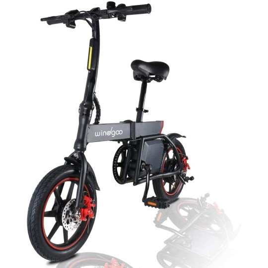 Windgoo B20 v3 Folding E-Bike with Throttle, 7.5 AH with APP 2nd chance