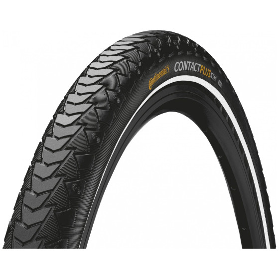 Outer Tire CONTI. 28-1.60(42-622) CONTACT PLUS BLACK R E50