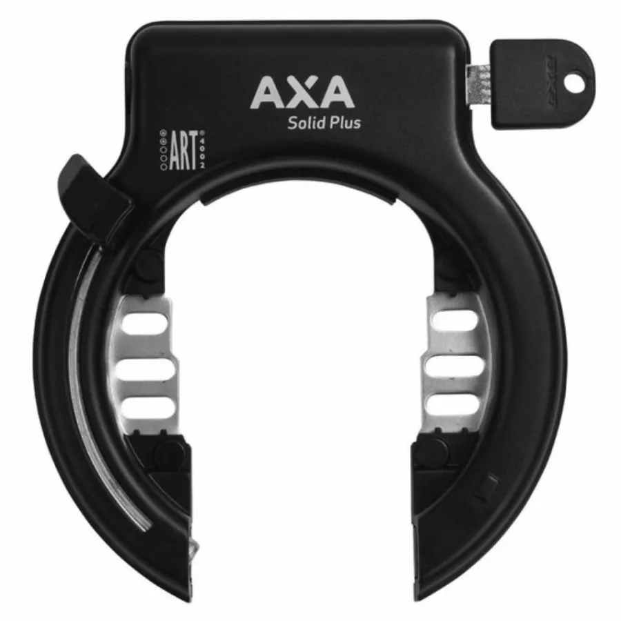 Axa Security Lock Solid Plus Black On Blister