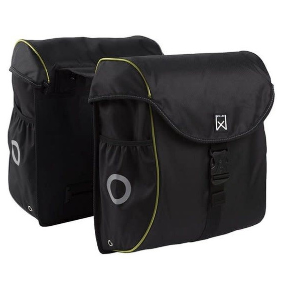 Luggage bag 300 series 38 liters Black/Yellow
