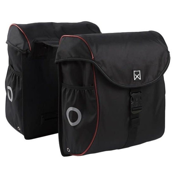 Willex Luggage Bag 300 Black/Red