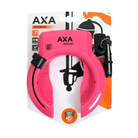 Axa Security Lock Defender Pink Op Blister Art**