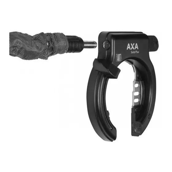 Axa Security Lock Solid Plus Black On Blister