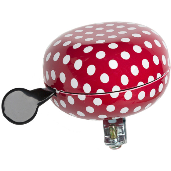Newlooxs 600.386 Ding Dong Bell 80mm Polka Dot Red