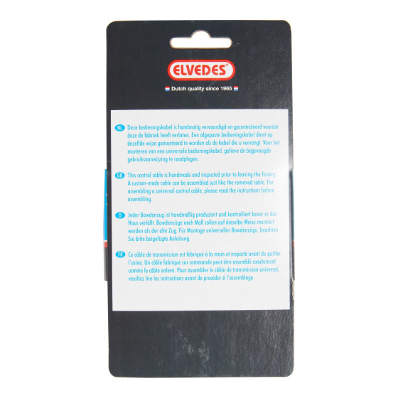 Elvedes Shift Cable Kit Cmpl. Nexus 4/7/8 Stainless Steel Silver 06287