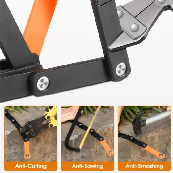 Folding Lock for Scooter and Bicycle