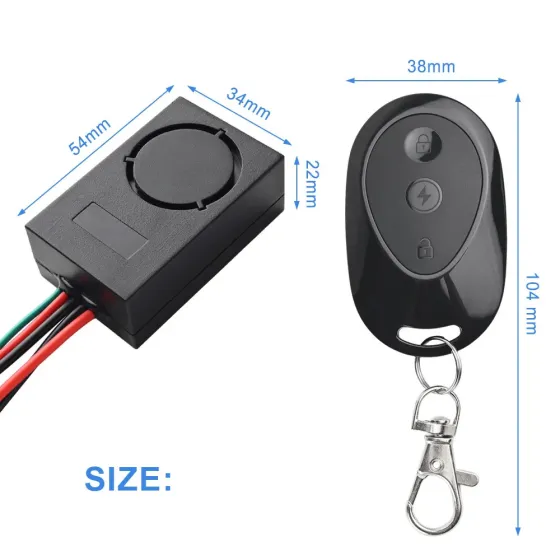 Anti-theft alarm for electric scooter compatible with xiaomi