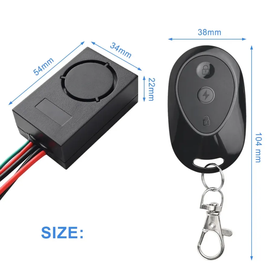 Anti-theft alarm for electric scooter compatible with xiaomi