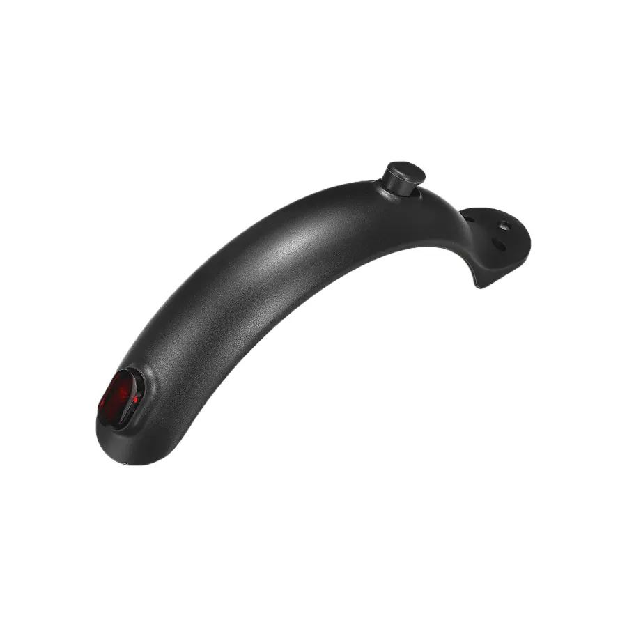 Rear fender + hook for xiaomi M365 pro with light Black