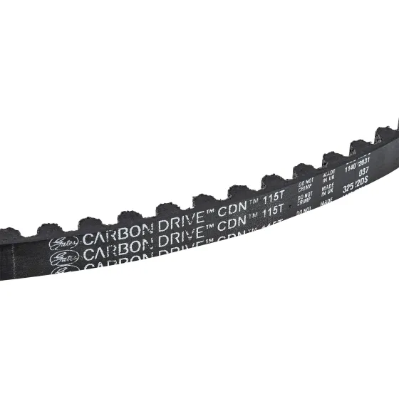 Gates CDN belt Carbon Drive 115 tands zwart