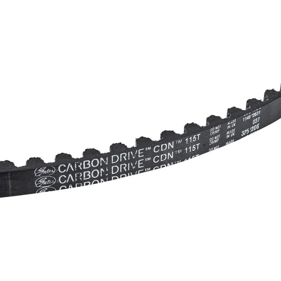 Gates CDN belt Carbon Drive 115 tands zwart