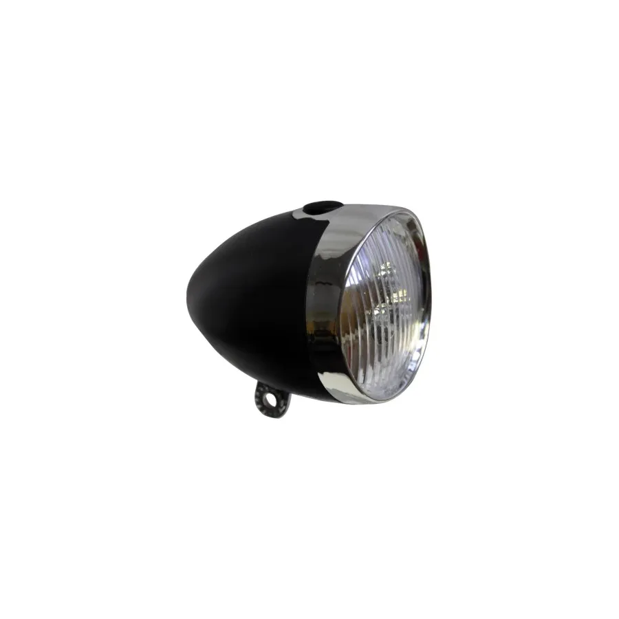 AXA HEADLIGHT CLASSIC LED CLASSIC ON BATTERY BLACK