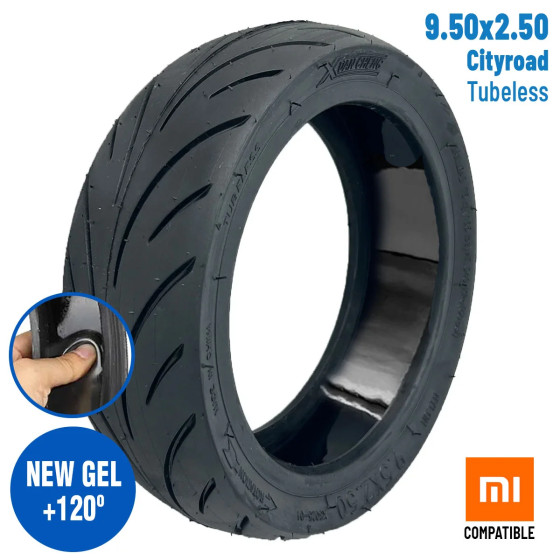 9,5×2,50 Tubeless Band (Met Anti-Lek Gel) [Xuancheng] – Compatibel met Xiaomi