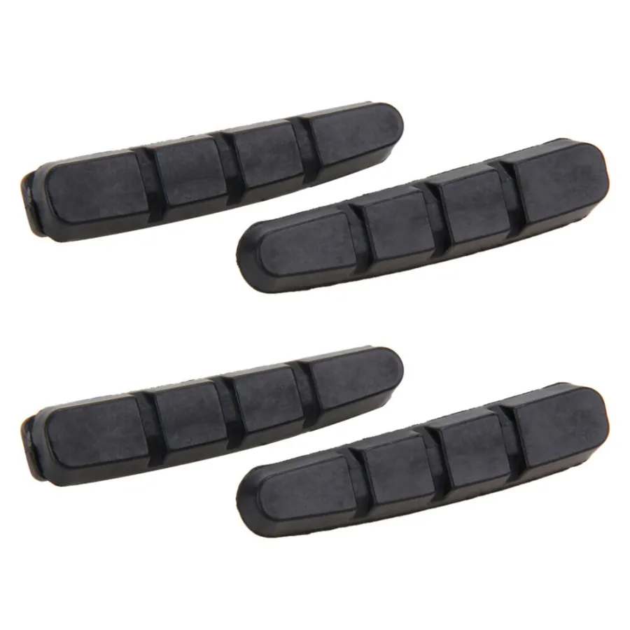 4Pcs Deel Racefiets Remblokken Schoenen Rubber Blokken 55mm