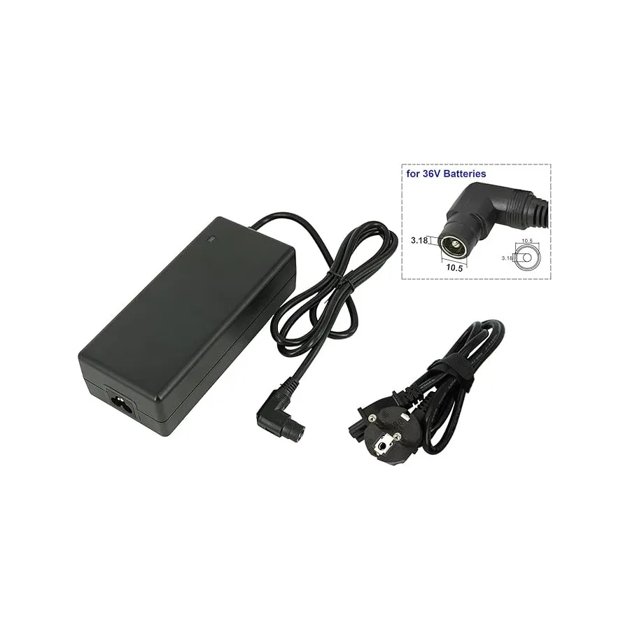 Charger for RKS MX25/Minerva 42V 2A AV plug