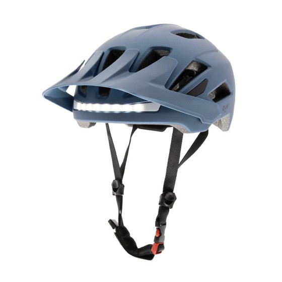 Helm met licht CP04 blauw maat L